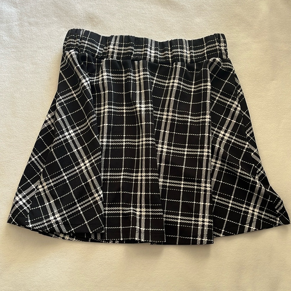SHEIN Plaid Skirt